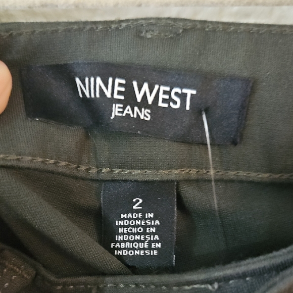 Nine West Forest Grammercy Sprucewood Skinny Pant - 2 - Picture 5 of 5